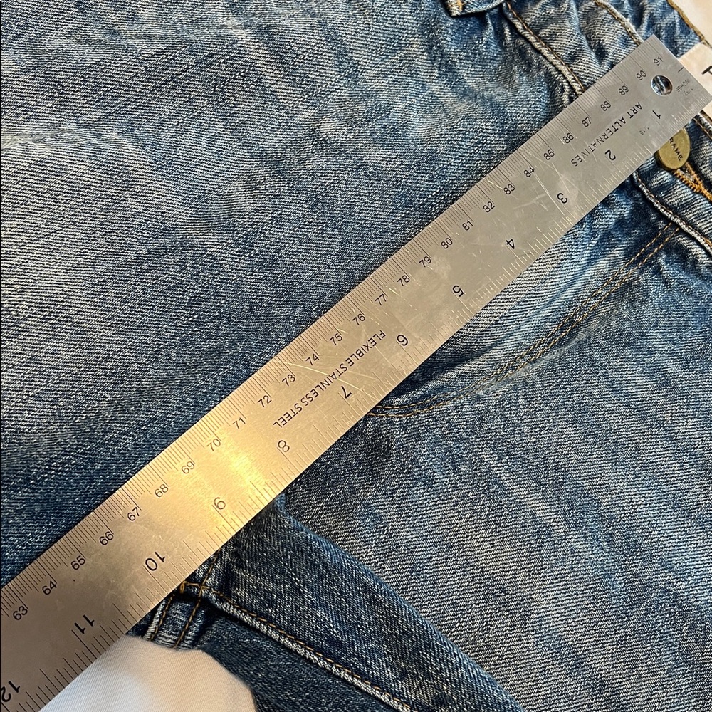 FRAME Denim Le Grand Garcon Jeans Size 28 - Picture 8 of 13
